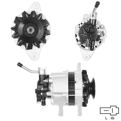 ALT. ALTERNATOR 12V 55 AMP MITSUBISHI L300 E.M.