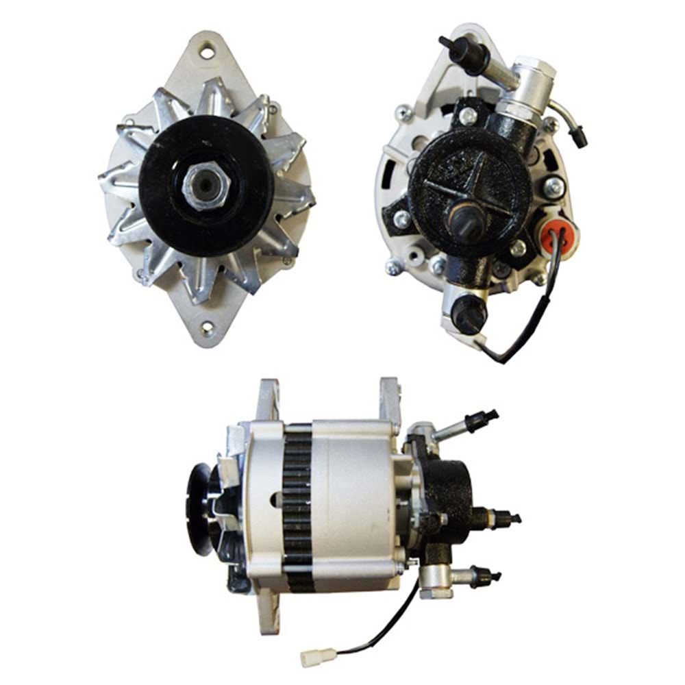 ALTERNATOR 12V 60 AMP MAZDA E2200 / ISUZU (ISUZU KONJEKTORLU + MAZDA SOKETLI) (RF) (R12)