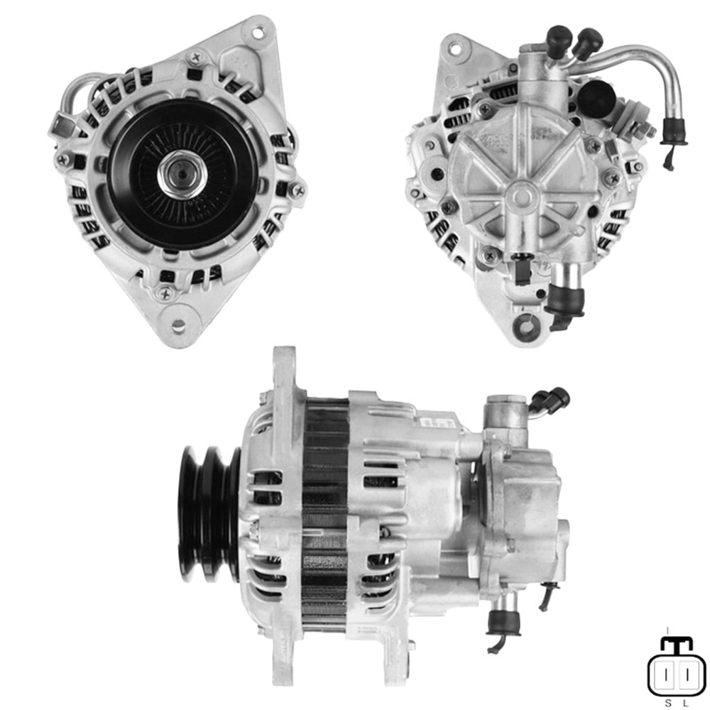 ALT. ALTERNATOR 12V 110 AMP 1997 HYUNDAI H1 - STAREX 2.5 TD (97-04) / MITSUBISHI L300 Y.M.