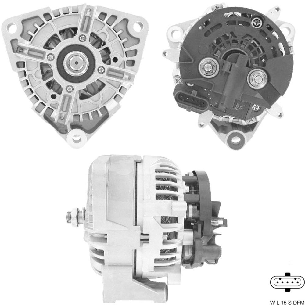 ALT. ALTERNATOR (TOYOTA TSUSHO) 24V 80 AMP MERCEDES AXOR - ACTROS Y.M. 5 FISLI