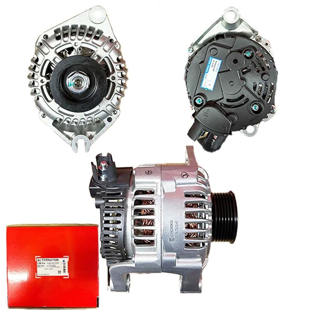 ALT. ALTERNATOR (TOYOTA TSUSHO) 12V 90 AMP CITROEN JUMPER - BERLINGO / PEUGEUOT PARTNER 1.9 DIZEL