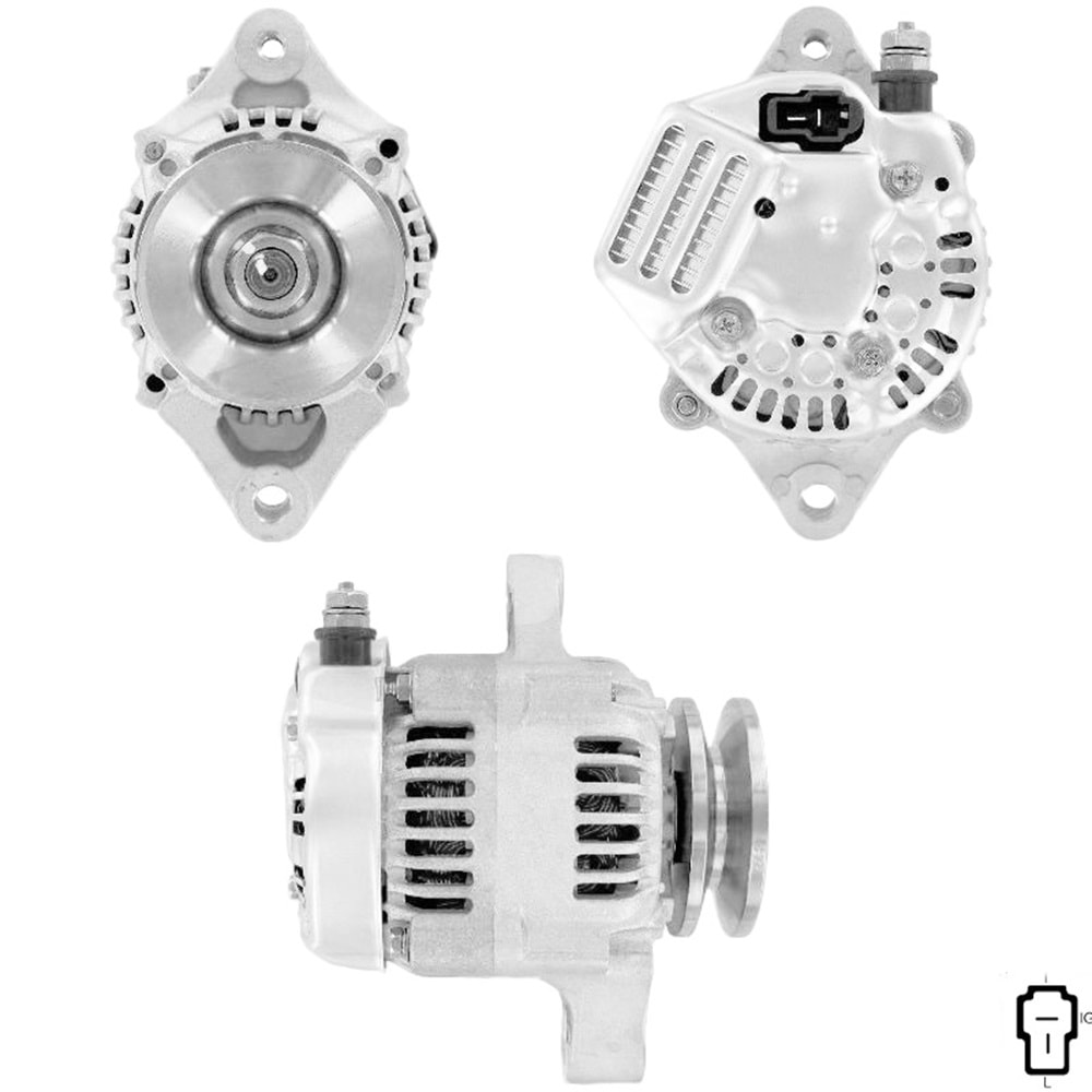 ALT. ALTERNATOR (TOYOTA TSUSHO) 12V 40 AMP KUBATO FORKLIFT - YANMAR