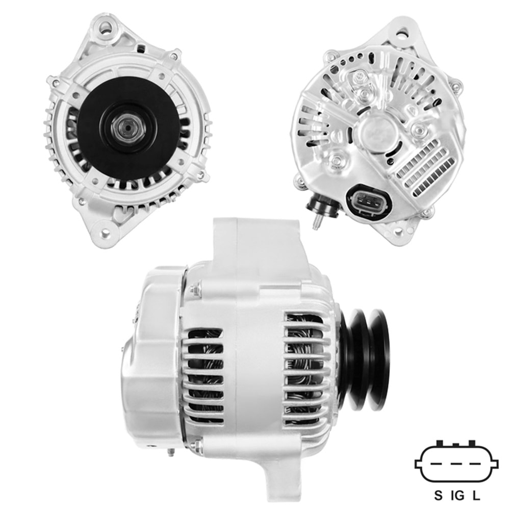 ALT. ALTERNATOR 12V 120 AMP TOYOTA LAND CRUISER 100 4.2 TD (DENSO 101211-7380)