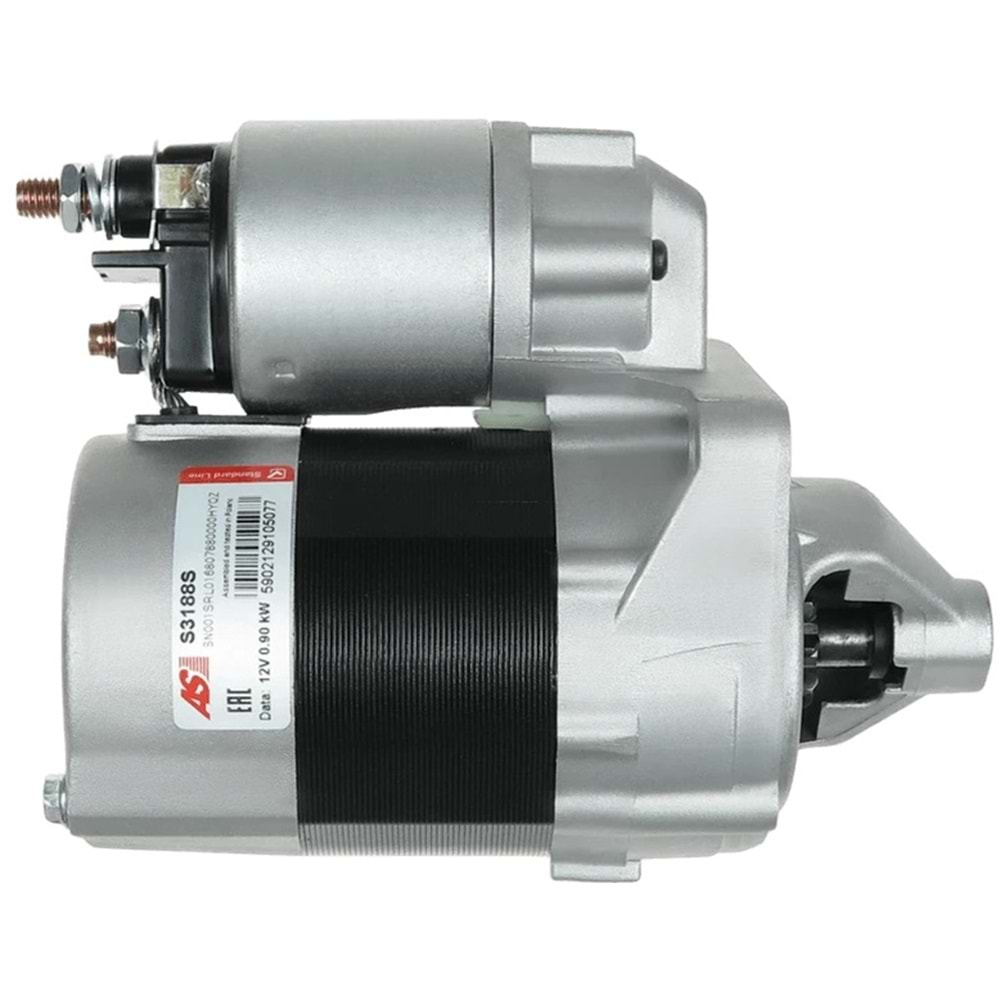 MARS MOTORU 12V 0,9 KW 10 DIS (CW) ALFA ROMEO MITO 1.4 / FIAT 1.2 - 1.4 / FORD KA 1.2 / LANCIA 1.2 - 1.4 (UMM-33