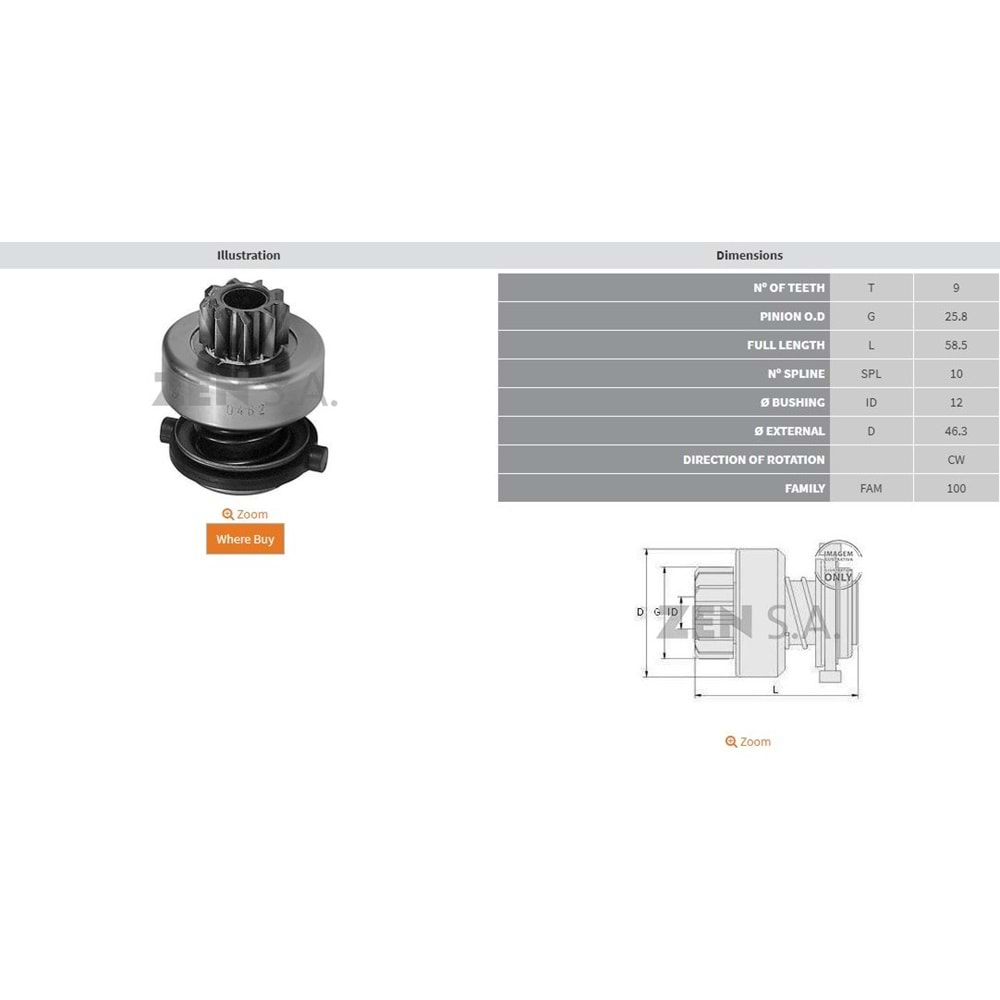 MARS DISLISI 9 DIS AUDI 80 1.6 (81-86) AUDI 100 1.6 (80-83) / OPEL / SEAT / MERCEDES BENZ 190 (BENZINLI)