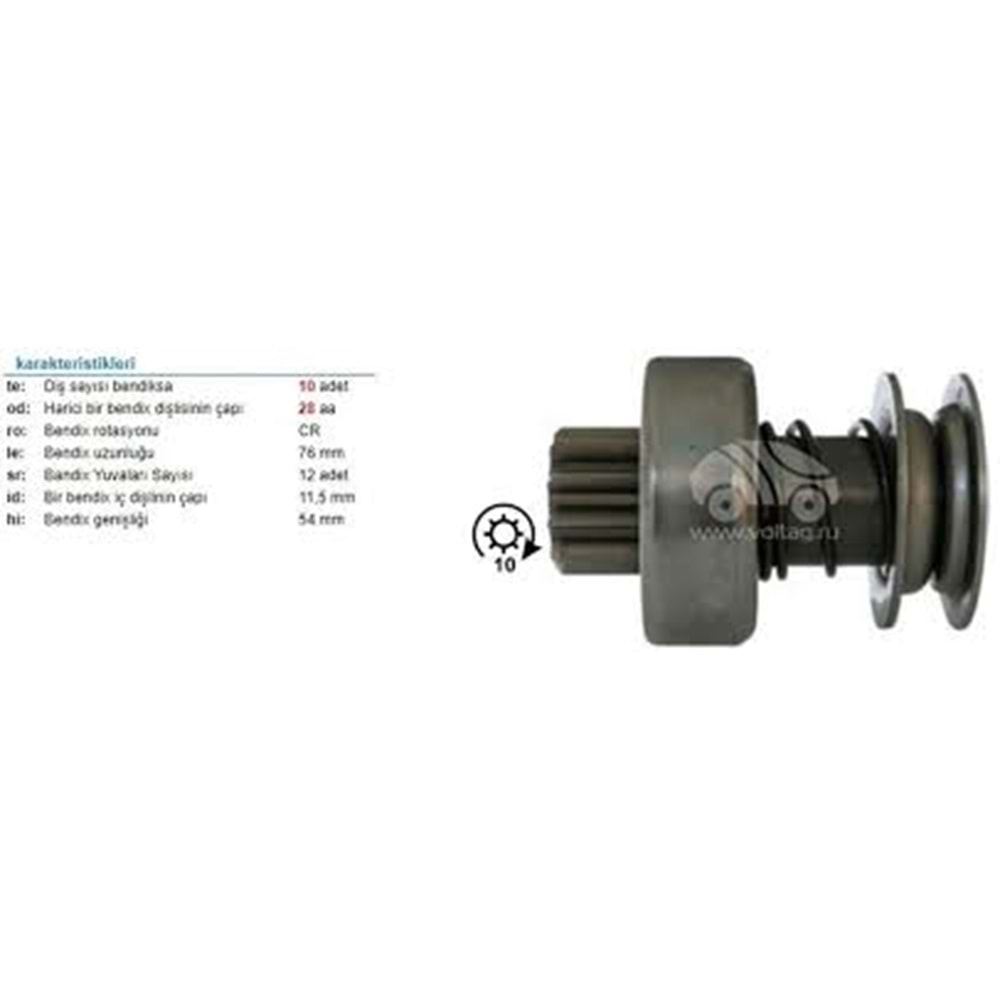 MARS DISLISI 10 DIS PEUGEOT 504 - 505 - 605 - J9 DIZEL