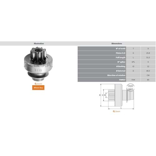 MARS DISLISI 9 DIS PEUGEOUT 205 GTI - 305 - 405 - 605