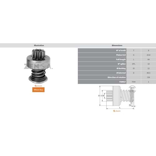 MARS DISLISI 9 DIS FIAT REGATA - RITMO 1.7D / MERCEDES BENZ 190 - 200 - 230 - 250 - 280 / PEUGEOT 305 / VOLKSWAGE