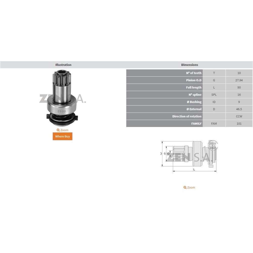 MARS DISLISI 10 DIS VOLKSWAGEN GOLF - PARATI (CCW)