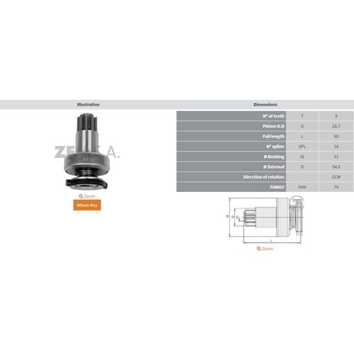 MARS DISLISI 9 DIS AUDI A2 1.2 TDI / SEAT IBIZA 1.7 SDI / VW POLO 1.7 SDI - 1.9 SDI (CCW)