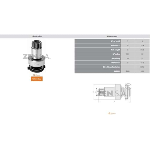 MARS DISLISI 9 DIS VOLKSWAGEN GOLF IV - BORA - POLO / AUDI A3 / SEAT / SKODA 1.6 - 1.8 (CCW)