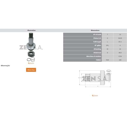 MARS DISLISI 13 DIS AUDI / SEAT / SKODA / VOLKSWAGEN 1.6 TDI (CCW)