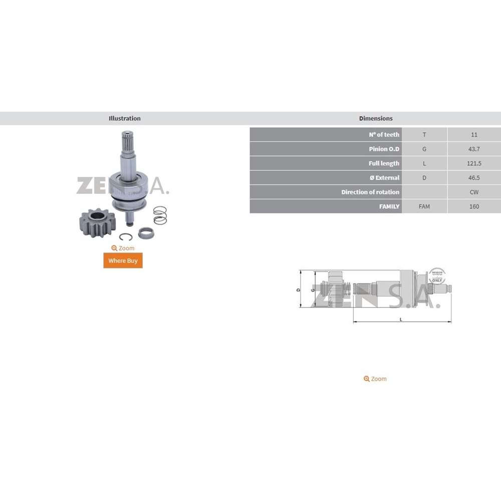 MARS DISLISI 11 DIS NISSAN FRONTIER NP 300 (78971)