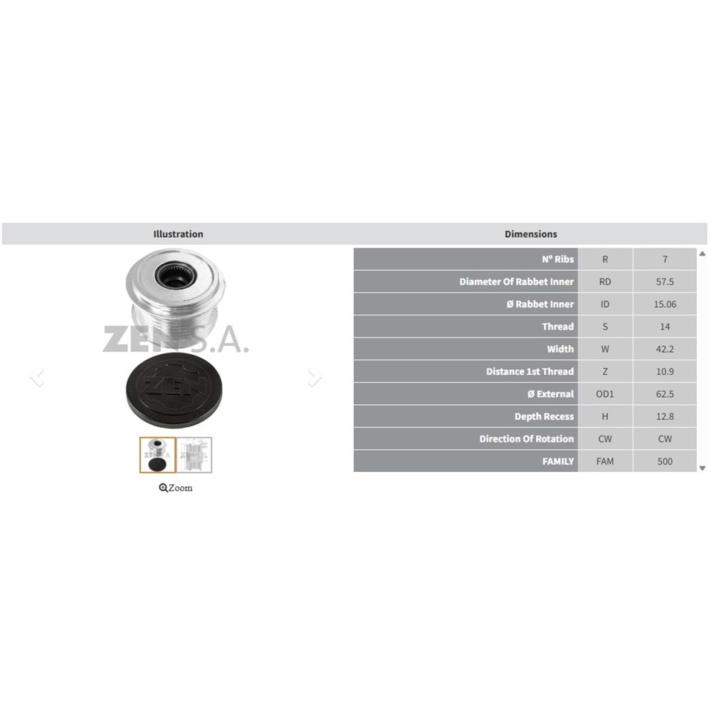 ALT. KASNAK TOYOTA HIACE - HILUX 2.5 D - 4D - LAND CRUISER 3.0 D - 4D (7 KANAL ROTOR MIL CAPI 15MM)