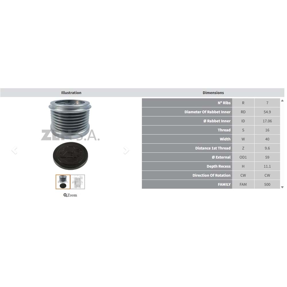 ALT. KASNAK MITSUBISHI CANTER 3.0 D (7 KANAL)