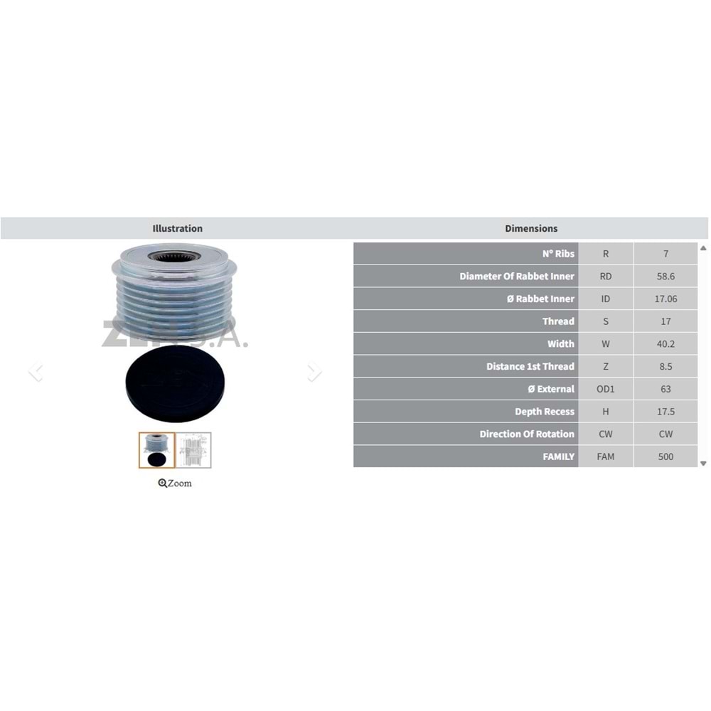 ALT. KASNAK FORD RANGER 2.2 TDCI (7 KANAL)