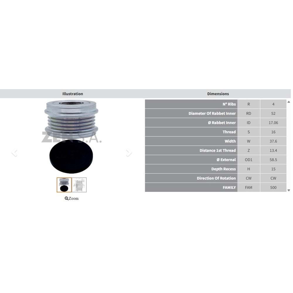 ALT. KASNAK FORD FOCUS 2.0 (4 KANAL)