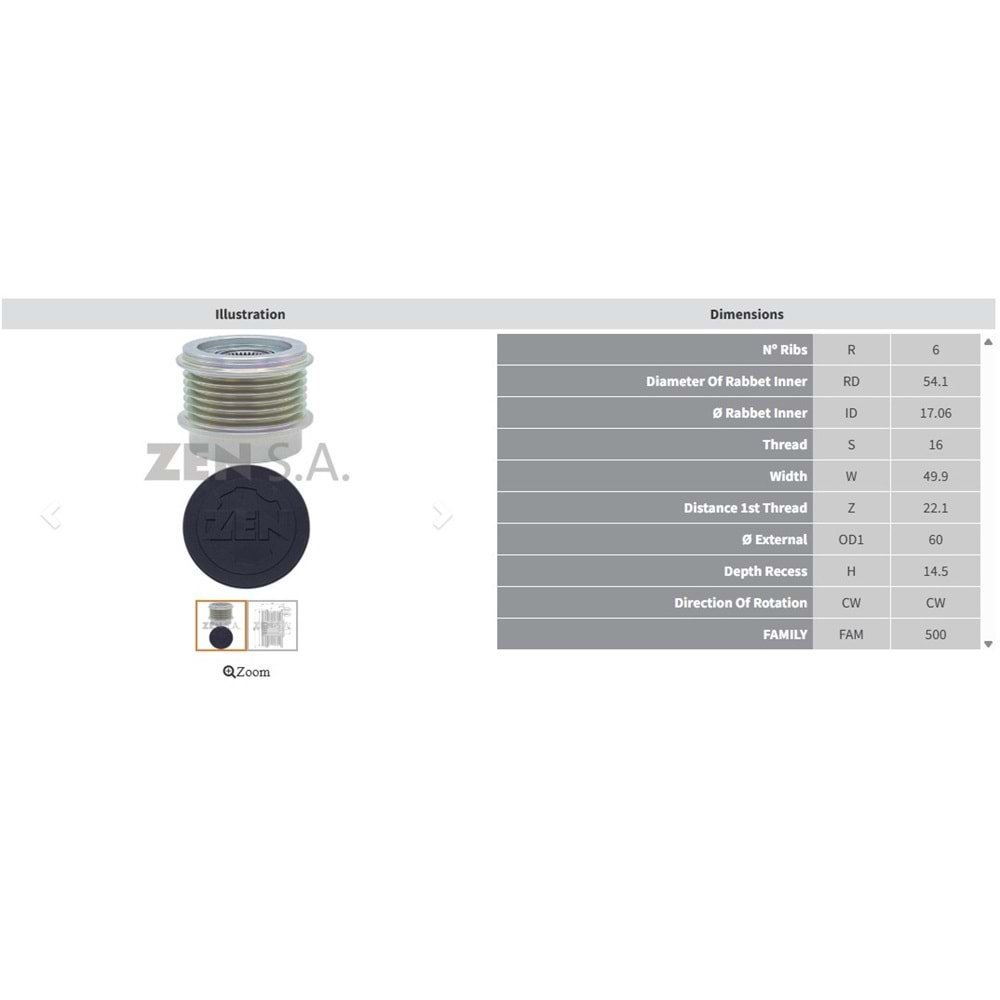 ALT. KASNAK FORD C MAX - KUGA - FOCUS 2.0 TDCI (6 KANAL)