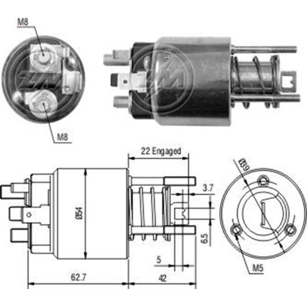 MARS OTOMATIGI 12V LAND ROVER 100 - ROVER 114 - ROVER 200 216 - ROVER 214 - ROVER 216 - ROVER 25 - ROVER 400 - 416