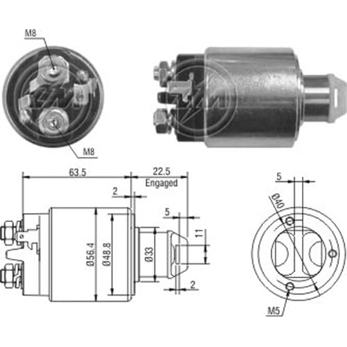 MARS OTOMATIGI 12V RENAULT 19