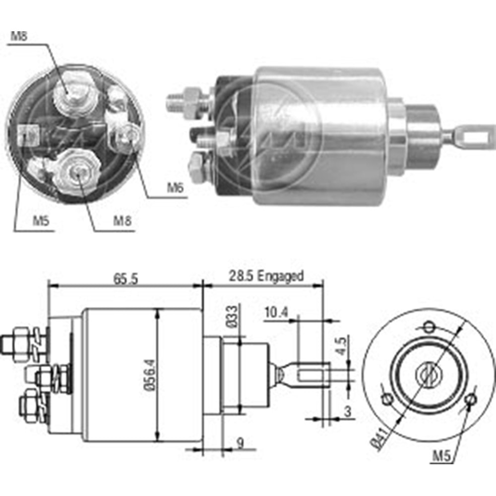 MARS OTOMATIGI 12V FIAT CROMA / GM - CHEVROLET C SERIES - OMEGA - SILVERADO / GM - OPEL OMEGA