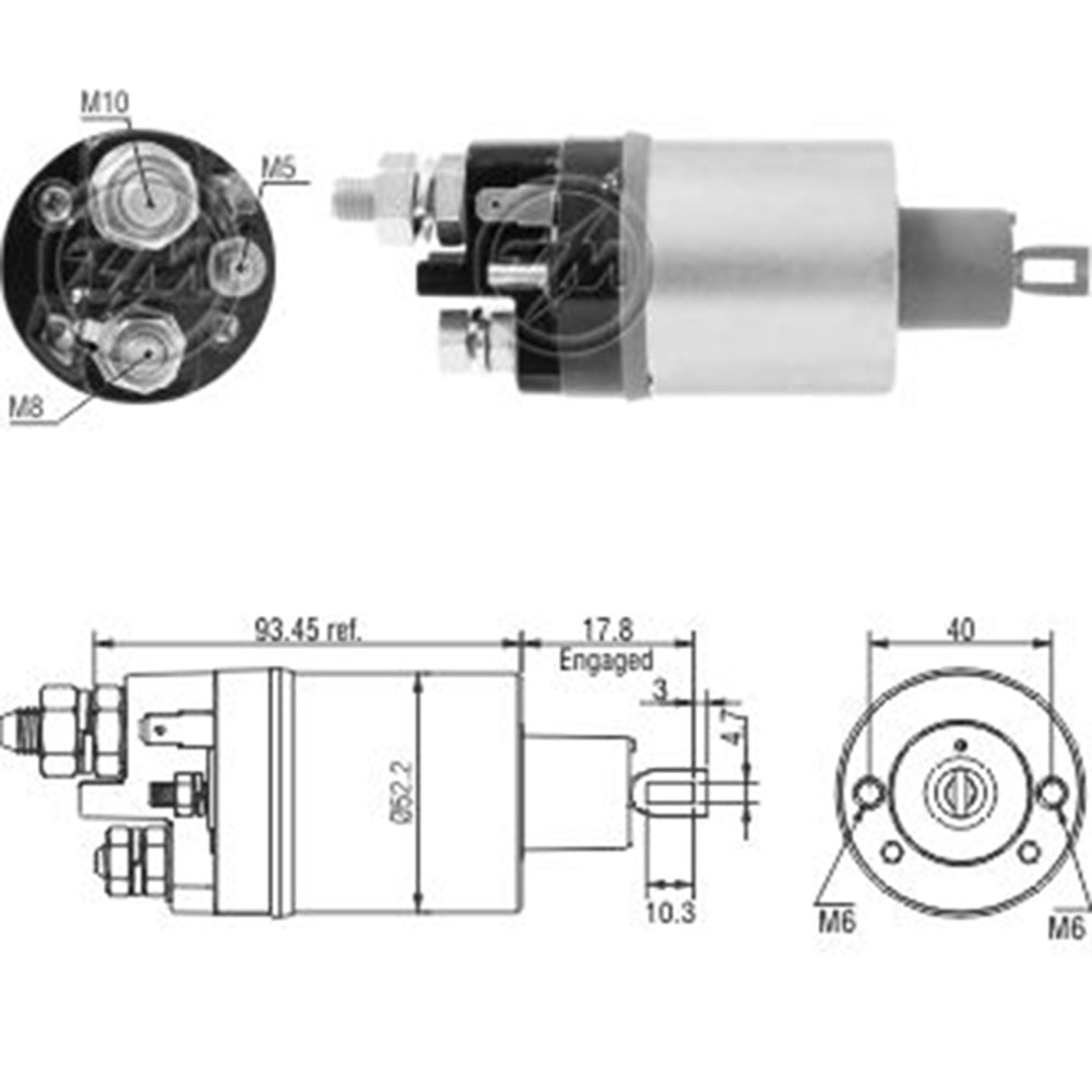 MARS OTOMATIGI 12V HINO / VALTRA