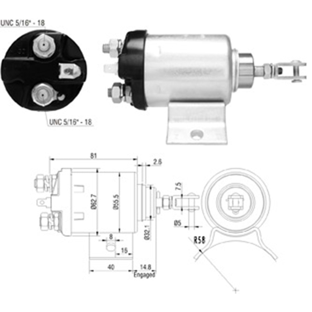 MARS OTOMATIGI 12V FORD F4000 - TRACTOR 4600-5600-6600