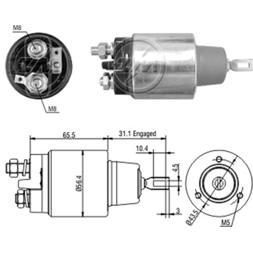 MARS OTOMATIGI 12V LAND ROVER - DEFENDER - DISCOVERY / RANGE ROVER (SBO-1575)