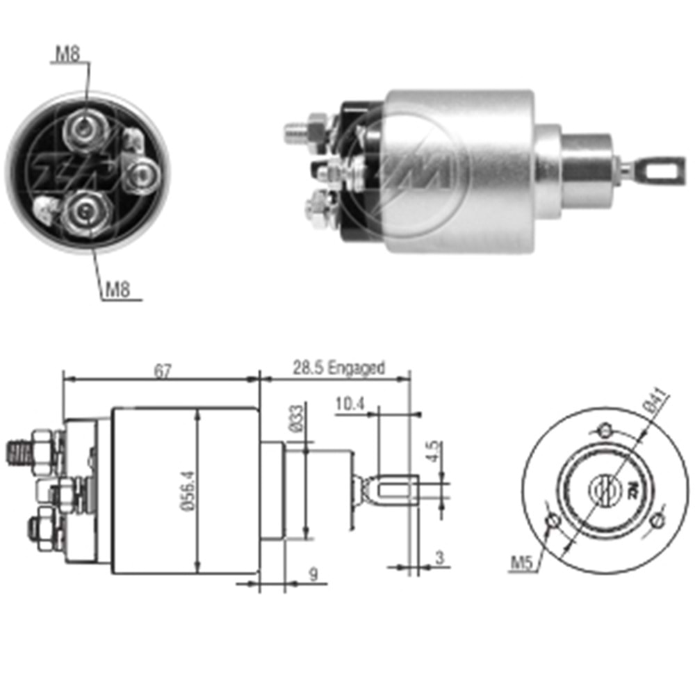 MARS OTOMATIGI 12V FORD SCORPIO - SIERRA