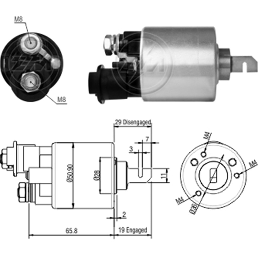 MARS OTOMATIGI 12V HONDA HR - V - STREAM