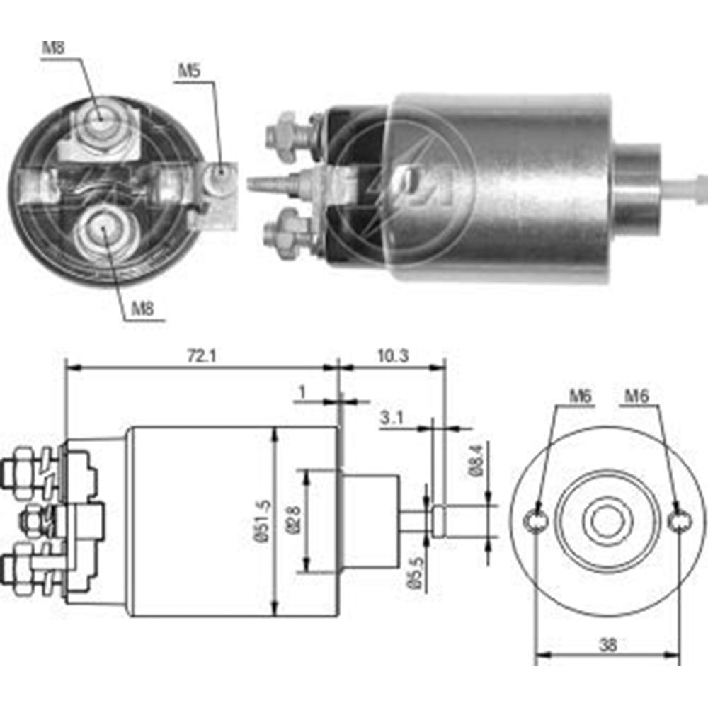 MARS OTOMATIGI 12V CHRYSLER - DODGE DODGE DAKOTA / JEEP CHEROKEE - WRANGLER