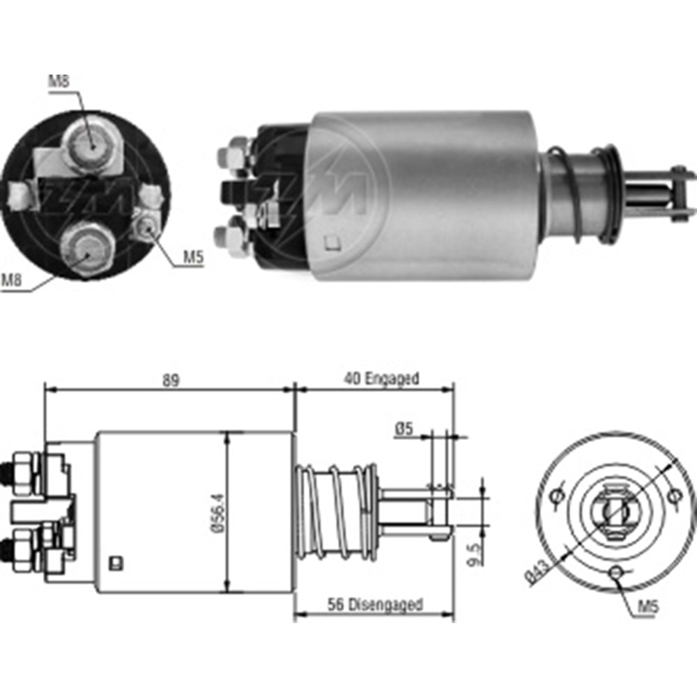 MARS OTOMATIGI 12V PEUGEOT 504 - 505