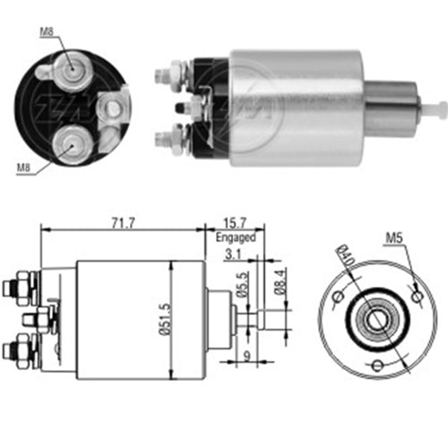 MARS OTOMATIGI 12V GM - CHEVROLET ASTRA - BLAZER - ESPERO - MONZA - S10 - VECTRA - ZAFIRA