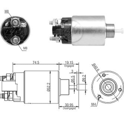 MARS OTOMATIGI 12V BUICK / CADILLAC / GM - CHEVROLET / GM - PONTIAC / GM - SATURN