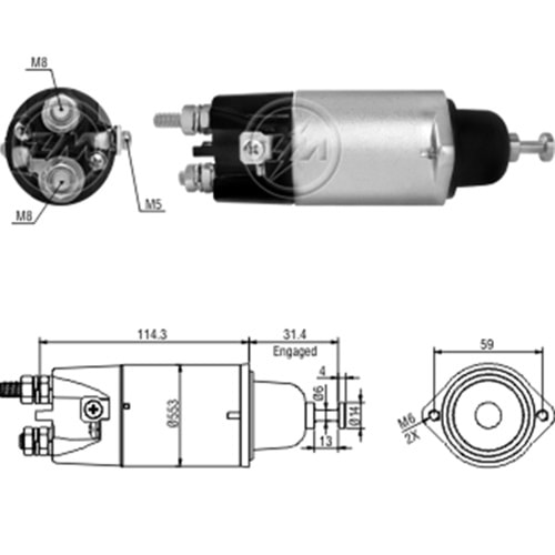 MARS OTOMATIGI 12V MITSUBISHI FUSO