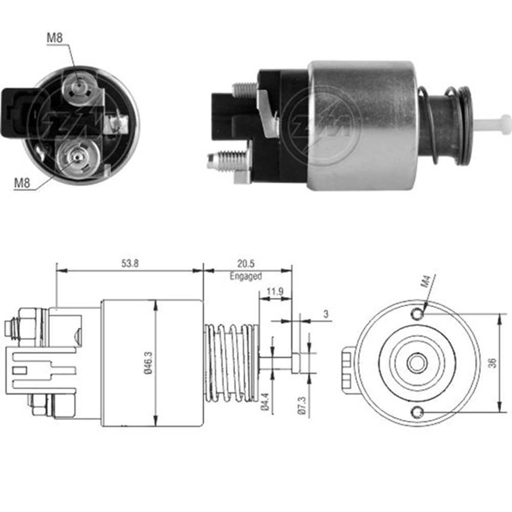 MARS OTOMATIGI 12V HYUNDAI ELENTRA 1.8L - 2.0L