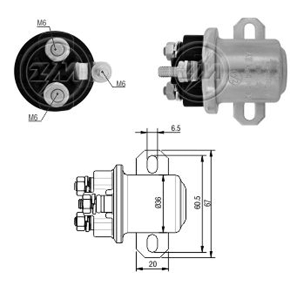 MARS OTOMATIGI 12V 39MT FORD / MERCEDES-BENZ YARDIMCI OTOMATIK