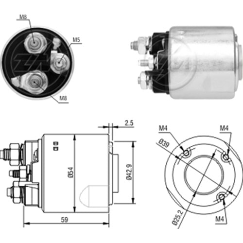 MARS OTOMATIGI 12V DACIA LOGAN / NISSAN KUBISTAR - MARCH / RENAULT CLIO - LOGAN - SANDERO - SYMBOL - THALIA - TWING