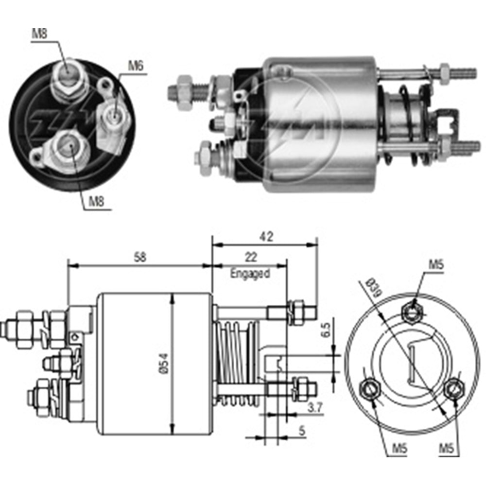 MARS OTOMATIGI 12V FIAT BRAVA - BRAVO - MAREA - PALIO - SIENA / LANCIA DELTA