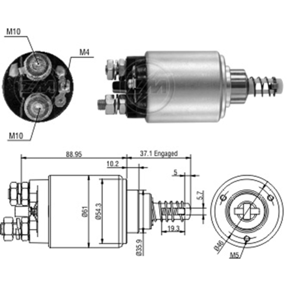 MARS OTOMATIGI 24V RENAULT MANAGER - MAXTER - MIDLINER - MIDLUM - PREMIUM DISTRIBUTION