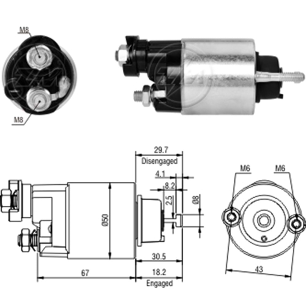 MARS OTOMATIGI 12V HONDA CIVIC