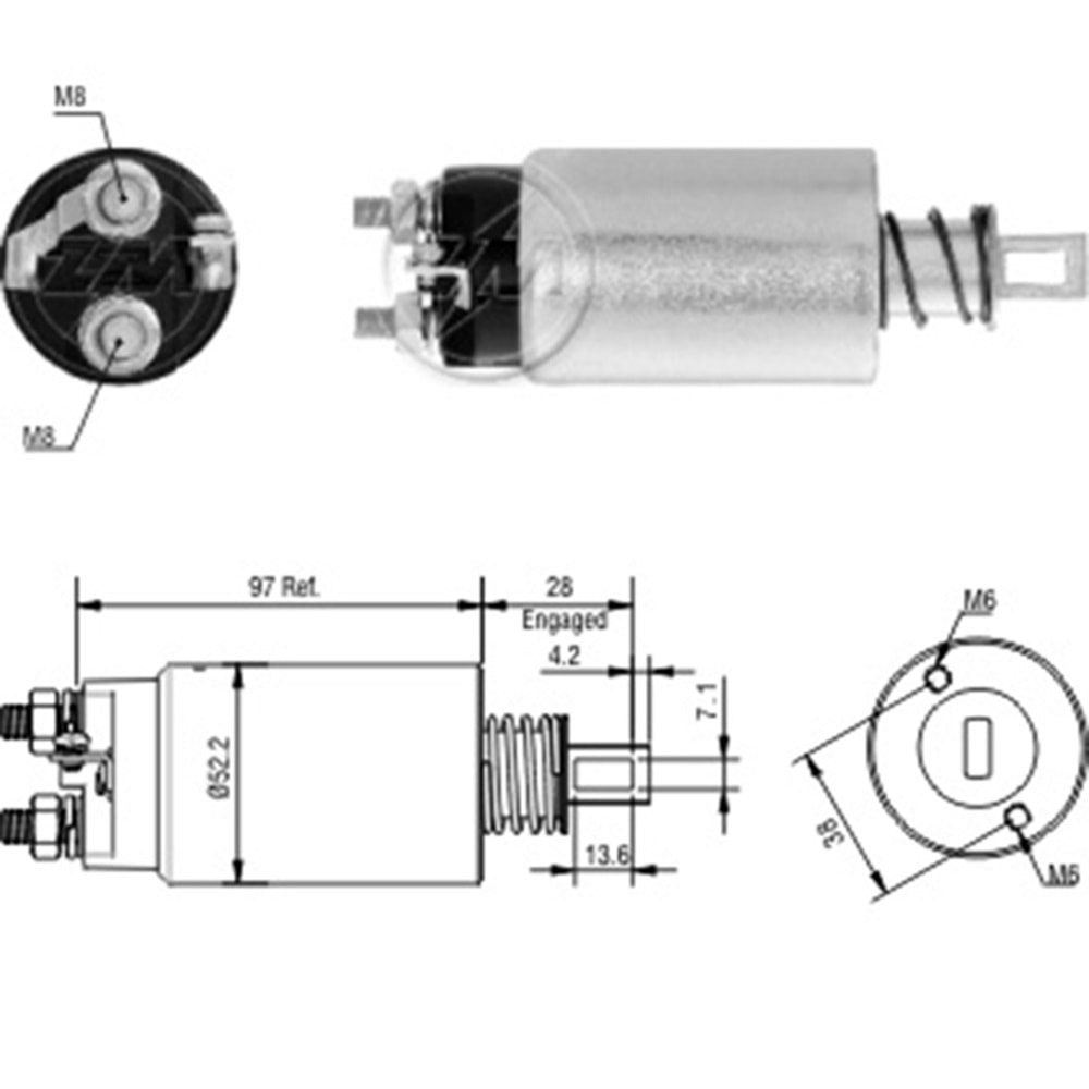 MARS OTOMATIGI 24V NISSAN PATROL - PICK-UP - SAFARI