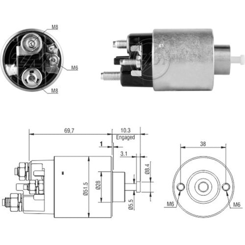 MARS OTOMATIGI 12V GM - CHEVROLET / GM - OPEL / GM - VAUXHALL