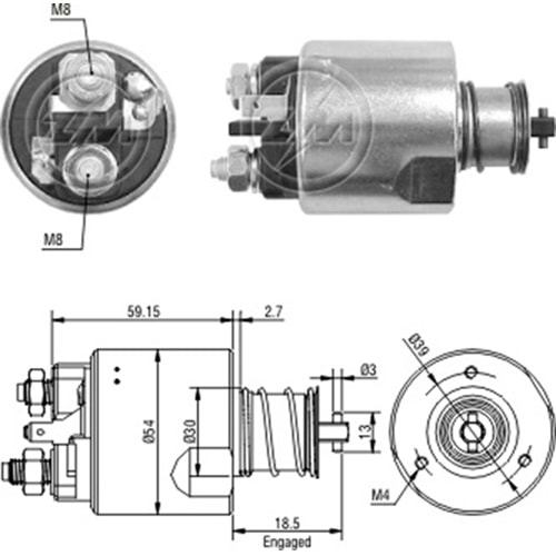 MARS OTOMATIGI 12V VOLVO S40