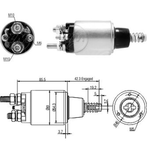 MARS OTOMATIGI 24V FORD 1722 - 1723 - 2422 - 2423 - 2428 - 2429 - 2622 - 2623 - 2628 - 2629