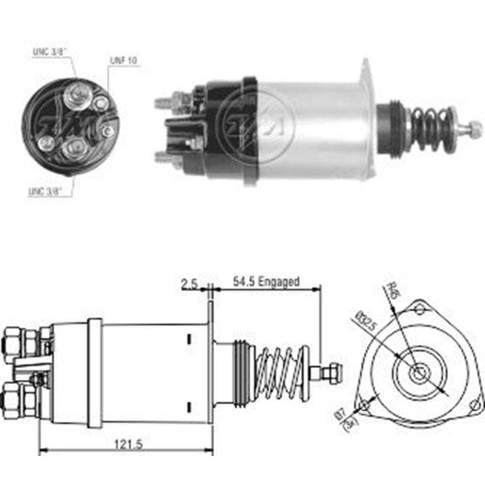 MARS OTOMATIGI 12V 37MT CASE / CATERPILLAR