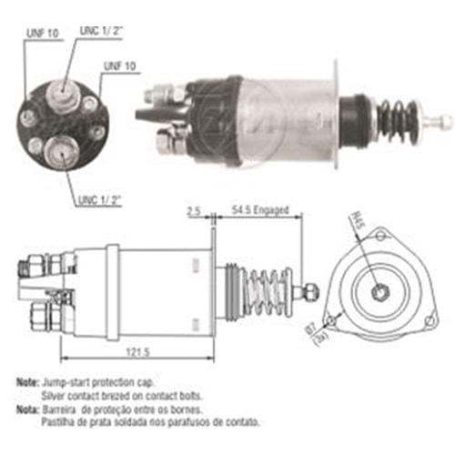 MARS OTOMATIGI 24V 42MT CASE / CLARK / CUMMINS / DELCO REMY