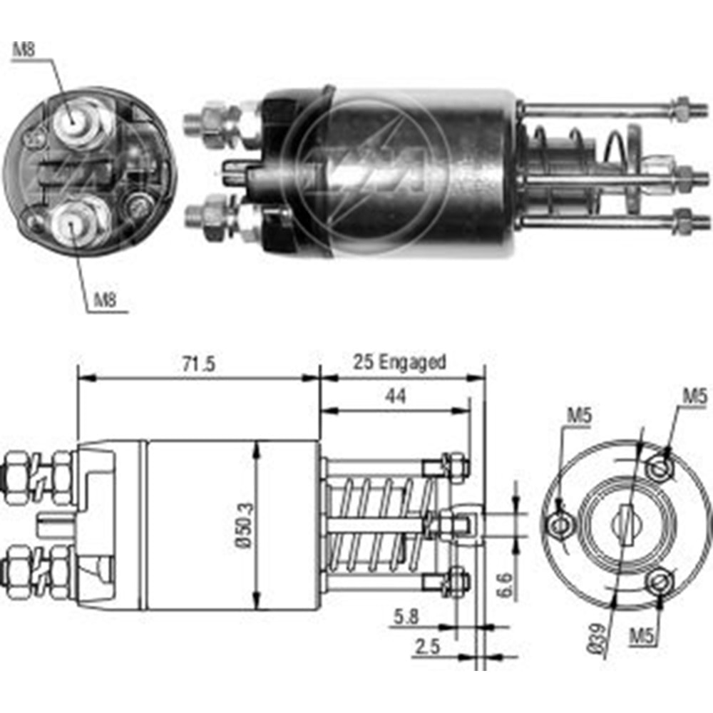 MARS OTOMATIGI 12V FIAT TEMPRA - TIPO - UNO / LANCIA DEDRA