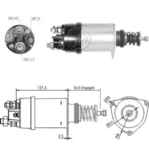 MARS OTOMATIGI 12V 37MT GM - CHEVROLET