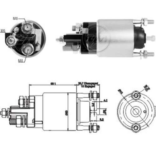 MARS OTOMATIGI 12V MERCEDES-BENZ C - CLASS - E - CLASS - GLK - CLASS - SPRINTER - VIANO - VITO (SND-3708)